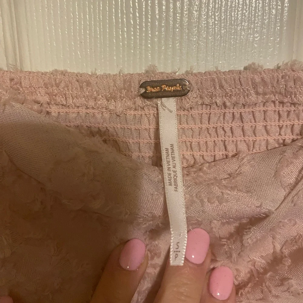 Free People Blush Crop Top
